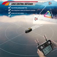 V030 RC Bait Boat 12V 180 Fishing Point Load 3KG 4.3-inch Screen Remote Control Intelligent Automatic Cruise Return Fish Finder 5