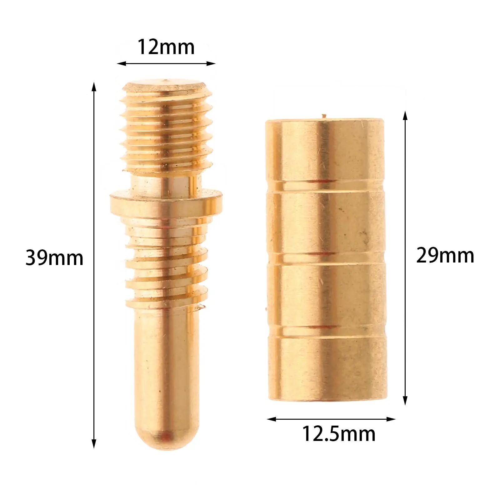 Pool Cue Joint Screw Billiards Part Pool Cue Joint Threads Shaft Fittings Billiard Extension Screws Pool Cue Attachment