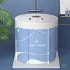 Foldable Bath Bucket Portable Bathtub For Adults Children Heat-insulated