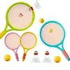 Hanging Table Tennis Trainer With Racket Mini Badminton Tennis Ball Parent-child Interactive Game Indoor Outdoor Kids Sports Toy 5