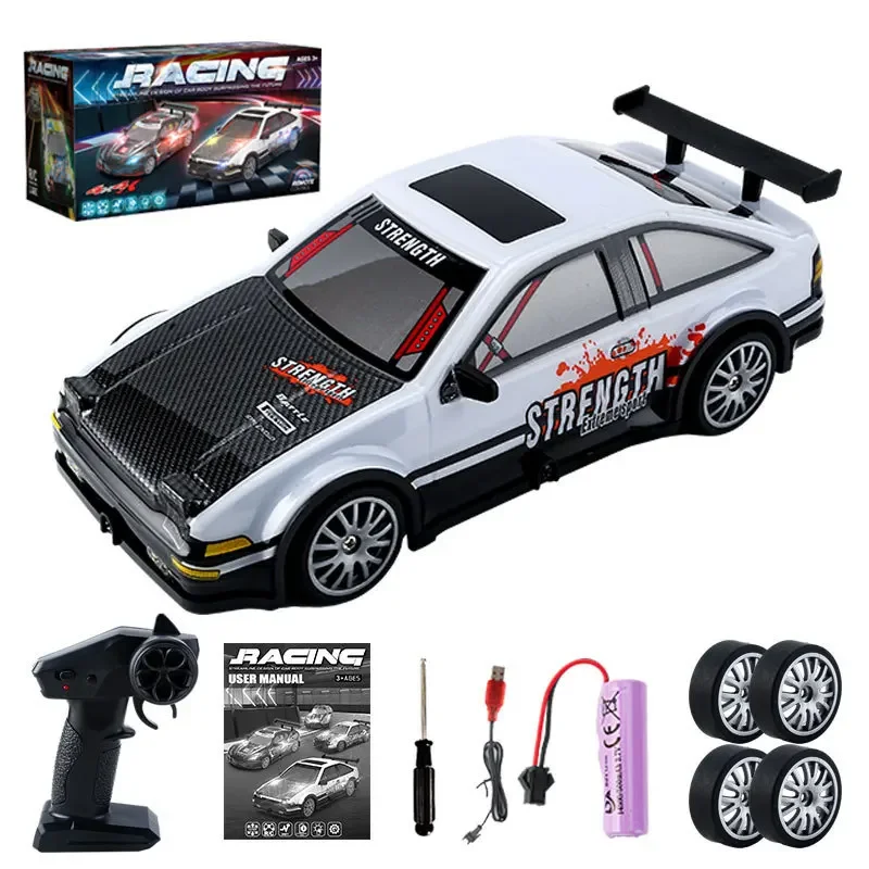 AE86 Remote Control Car Racing Vehicle Toys For Children 1:20 4WD 2.4G High Speed GTR RC Electric Drift Cars Children Toys Gift 2