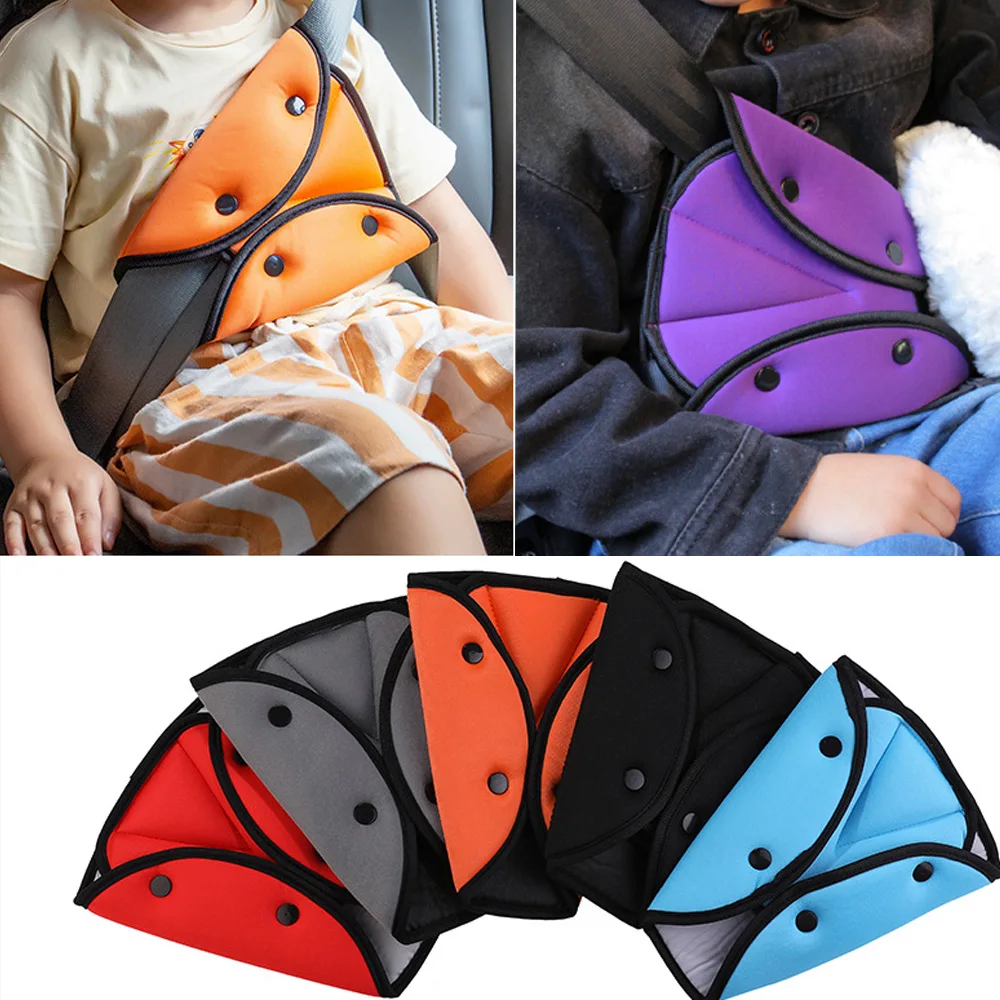 

Child Seat Belt Adjustment Holder Car Anti-Neck Neck Baby Shoulder Cover Seat Belt Positioner Child Seatbelt for Kids Safety New