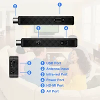 Dluxury U3mini DVB T2 DVB C Цифровой ТВ-декодер HD Бесплатные ТВ-каналы 7 дней EPG ТВ-тюнер для Испании Франция Итлай Колумбии и т. д. — изображение 5