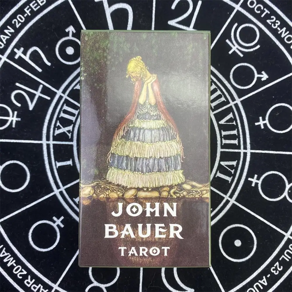 the John Bauer tarot cards for divination personal use tarot deck full
