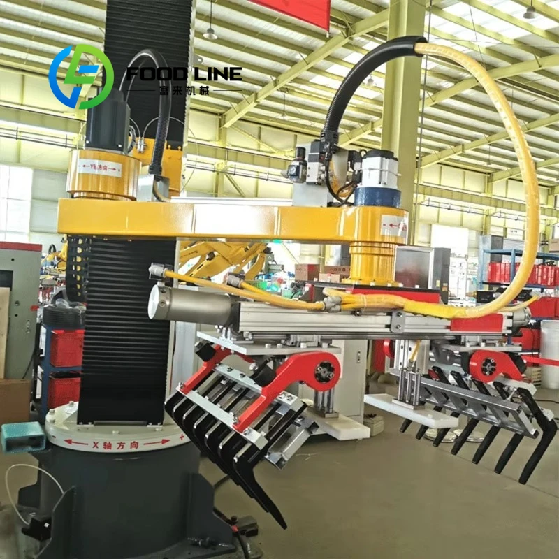 Robot Pallettizzatore Automatico: Soluzione Efficace per l'Impilamento di Cartoni e Sacchi in Magazzino, Meccanismo Flessibile - immagine 4