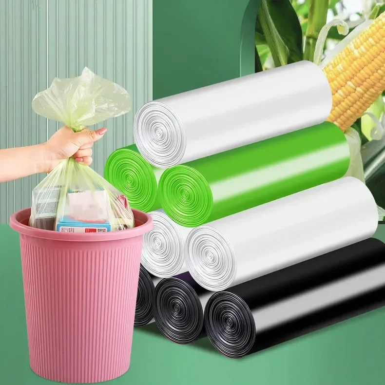 100-Pack Eco-Friendly Biodegradable Kitchen Trash Bags