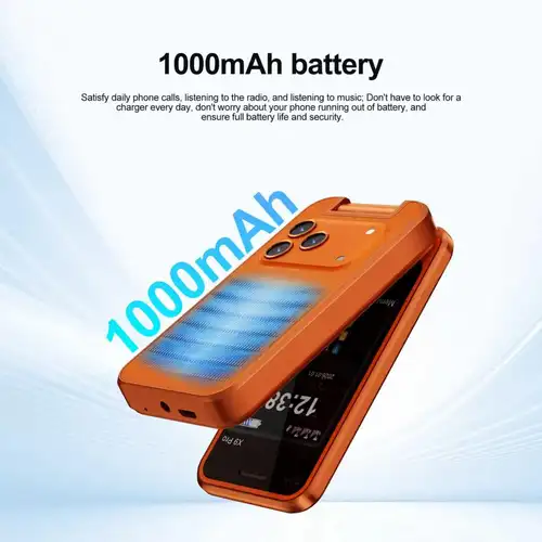 NEW SERVO X9 PRO Flip Mobile Phone 3 SIM Standby Blacklist Magic Voice Speed Dial MP4 Player FM Radio 2G GSM Foldable Cellphones - Image 6