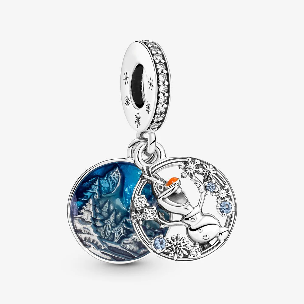 Disney New 2024 Witch Charms Skull Beads Suitable for Original 925 Charm Bracelet Charms silver  plata 925  for jewelry 5