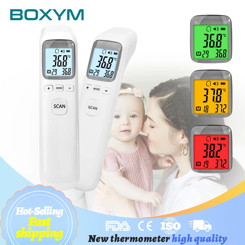 Boxym Thermomete Baby Room Thermometer Measuring Febre Infrared