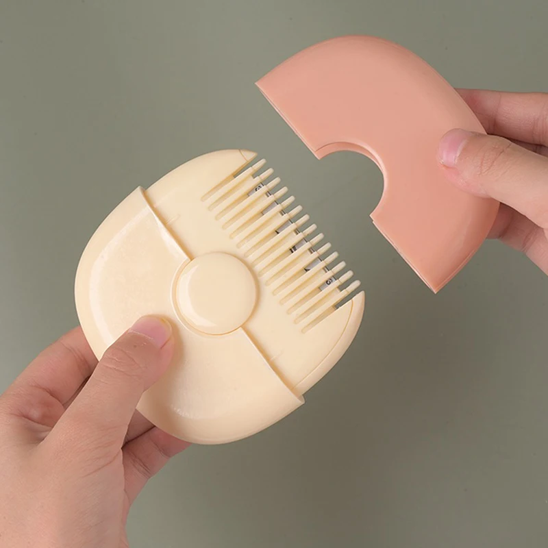 Baby HairCut 2 In 1 Hairdressing Comb Trim Bangs And Broken Hair Bangs Trimmer Home DIY Beauty Hairstyling Supplies