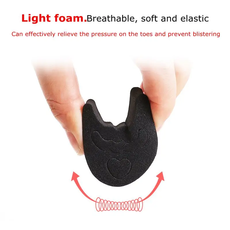 Shoe Insoles Forefoot Pads Toe Pads 1pair Women High Heel Toe Plug Insert Shoe Front Filler Cushion Pain Relief Protector Accessories