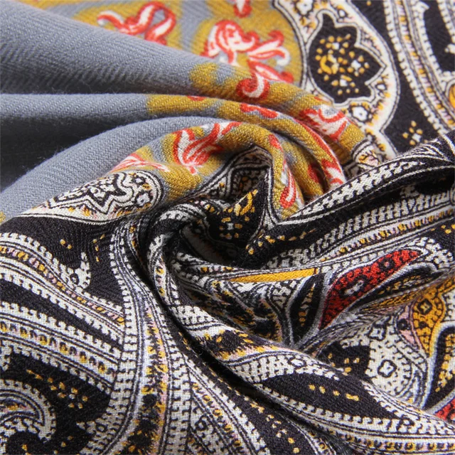 POBING Cashew Print 18m/m Twill Silk Scarves Women Luxury Brand Scarf Bag  Ribbons Tie Head Scarf Small Long Skinny Scarf 86*5CM - AliExpress