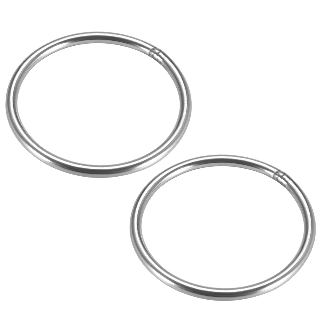 Anneaux Toriques Métalliques Acier Inox A2 - Fil Rond Lisse - Diamètre Intérieur 15-150mm - Seul Ou Par Lot