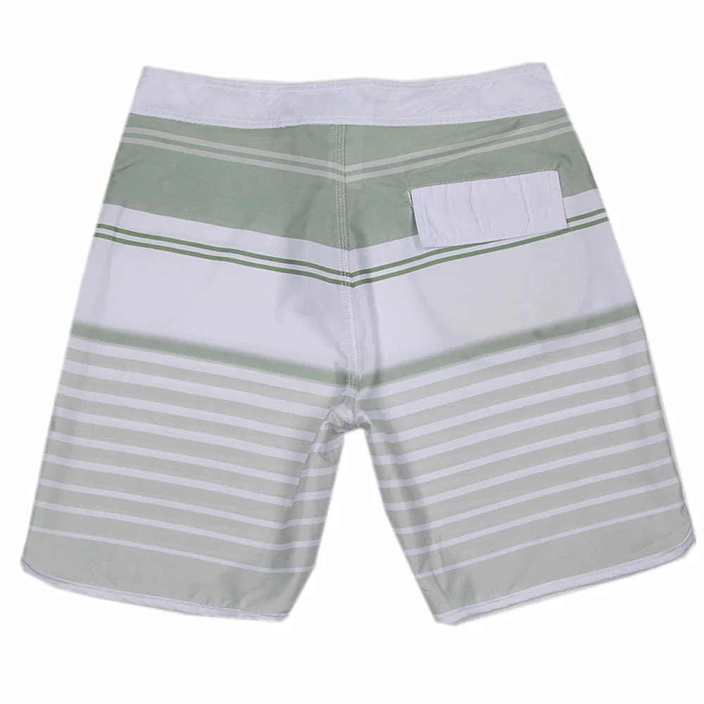 New Arrive Hot Fashion Summer Men‘s Stretch Spandex Boardshorts Quick-dry Waterproof Breathable Beach Surf Swim Trunks Bermuda 2