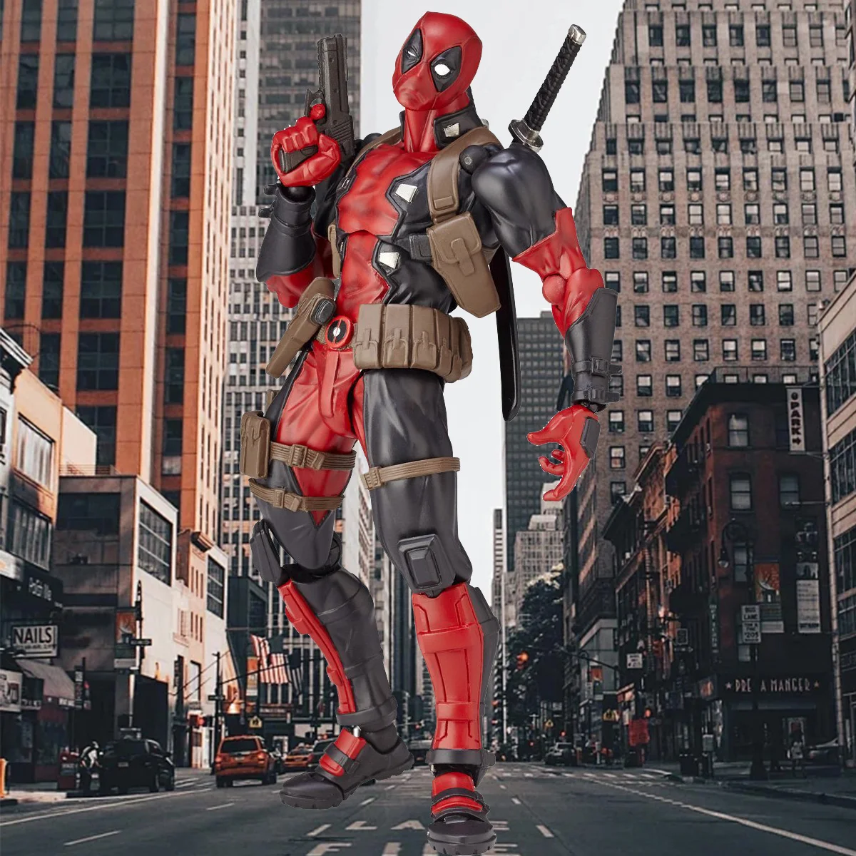 Hot Toys Marvel Film, Fumetti Classici, Personaggi Revoltech, Personaggi Yamaguchi Deadpool, Giocattoli D'Azione