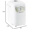 BB-HAC10 Home Bakery 1-Pound-Loaf Programmable Mini Breadmaker, White 2