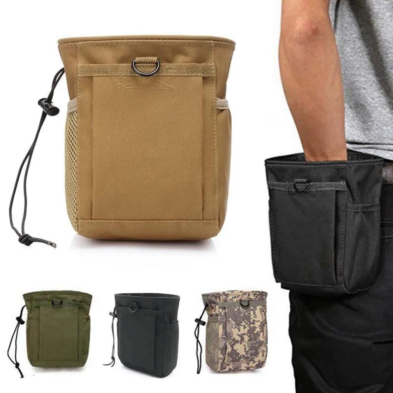 

Molle Tactical Magazine Dump Drop Pouch Combat Recycle Waist Pack Airsoft Military Cs Wargame Utility Accessories Training Bag