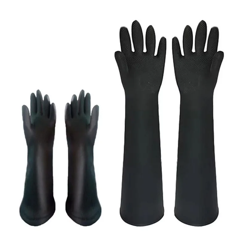 Double Leather Pet Dog And Cat Gloves Bite And Scratch Animal Handling Protection Enhanced Leather Pet Bath Waterproof