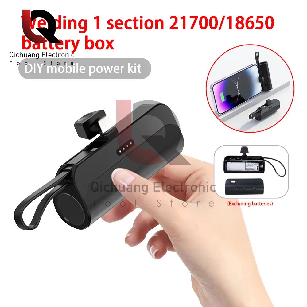 샤오미 미니 마그네틱 무선 고속 충전 맥세이프 예비 외장 배터리, 아이폰 14, 15, 화웨이, 안드로이드, 삼성용, 50000mAh