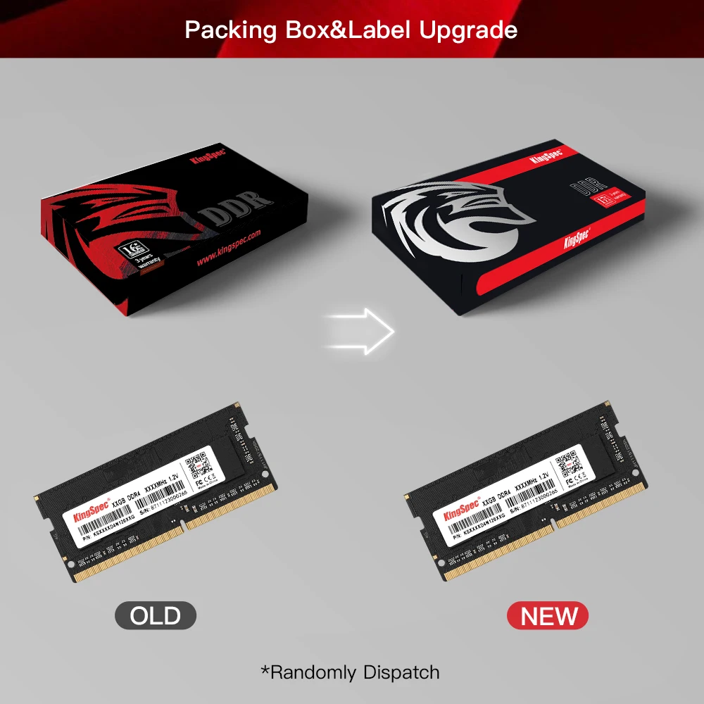 KingSpec Memoria Ram Ddr4 8GB 16GB 32GB 3200MHz RAM Memory Card
