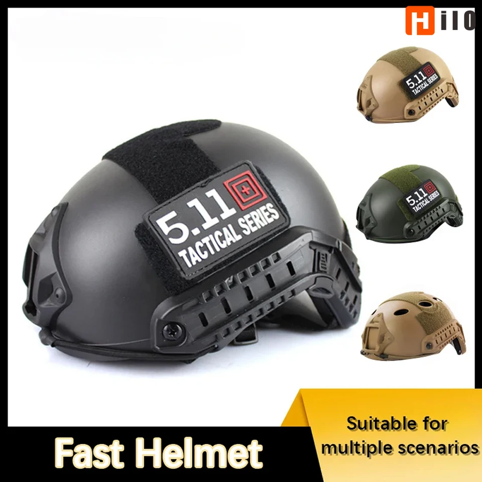 Casque tactique FAST Riot en ABS, suspension à 4 points