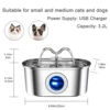 3.2L Stainless Steel Pet Water Feeder Auto Cat Fountain Smart Dog Water Dispenser Visual Window Drinking Bowl Pet Accessories 2