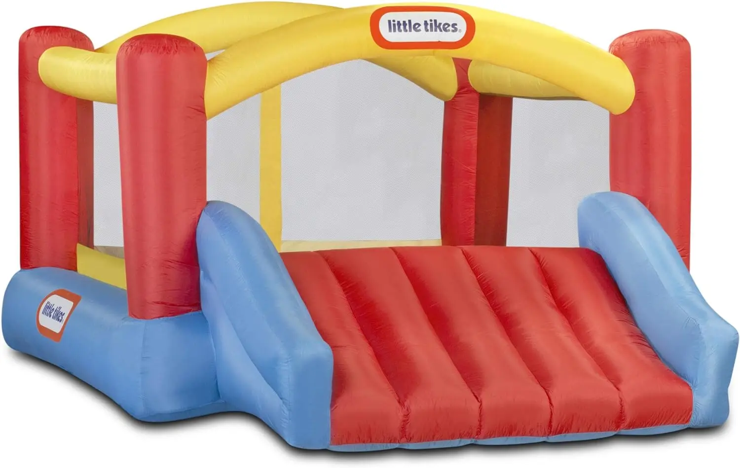 

Little Tikes Jump 'n Slide Inflatable Includes Heavy Duty Blower With GFCI, Stakes, Repair Patches, And Storage Bag, for
