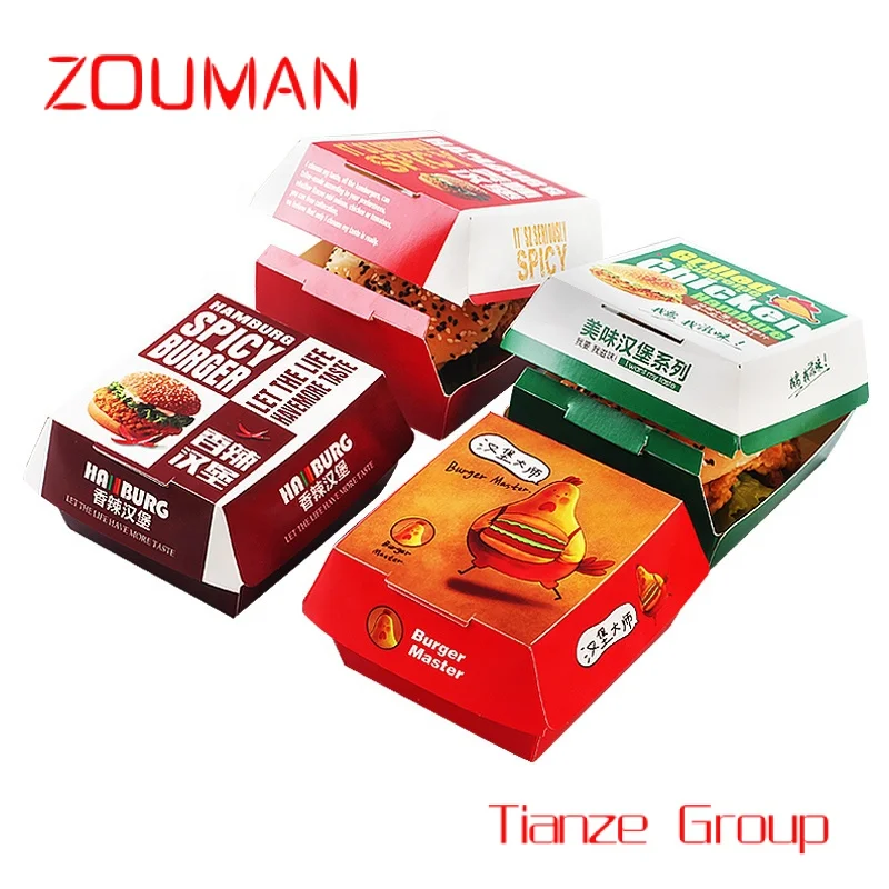 Рисунок 2 - Упаковочная коробка для гамбургеров