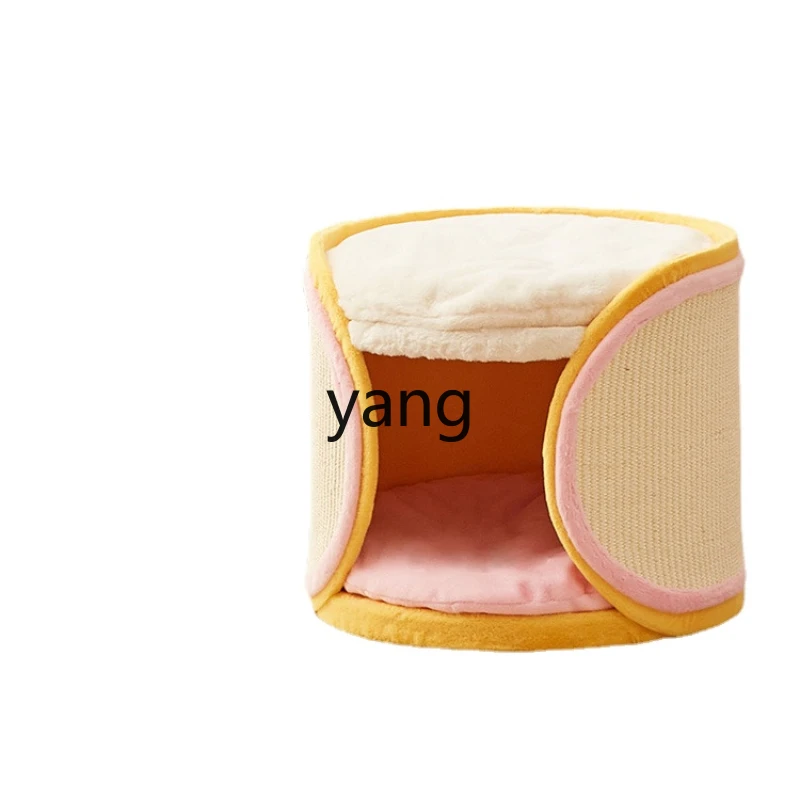 

CX colorful sisal barrel with high value and small apartment without floor space