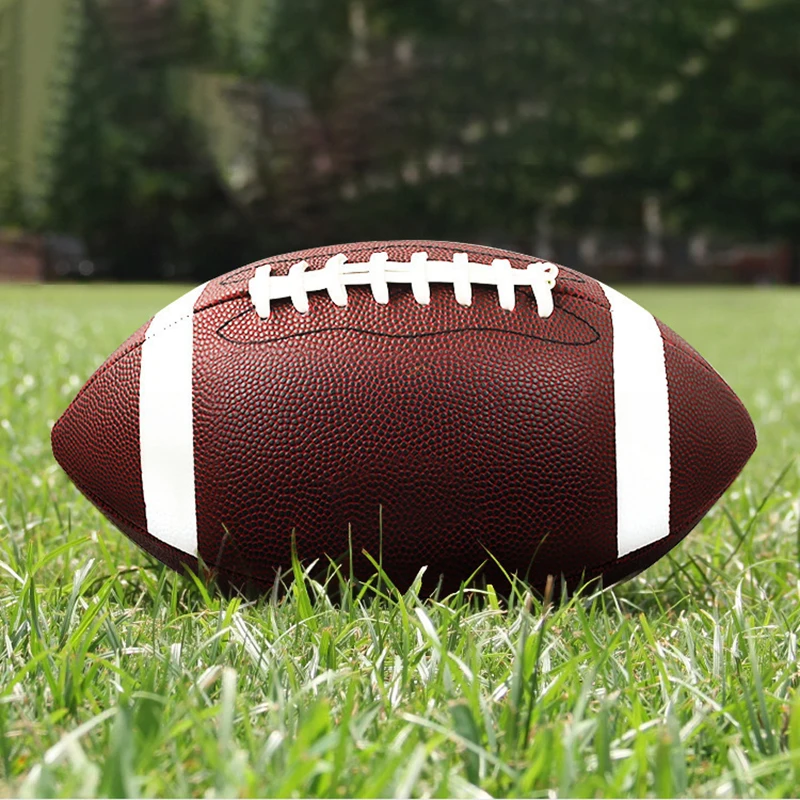 

American football soccer rugby association football footy ball Standard size 9 Sports football for men women children