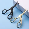 Facial Hair Scissors Rounded Professional Stainless Steel Mustache Nose Hair Beard Eyebrows Eyelashes Trimming Clippers 4