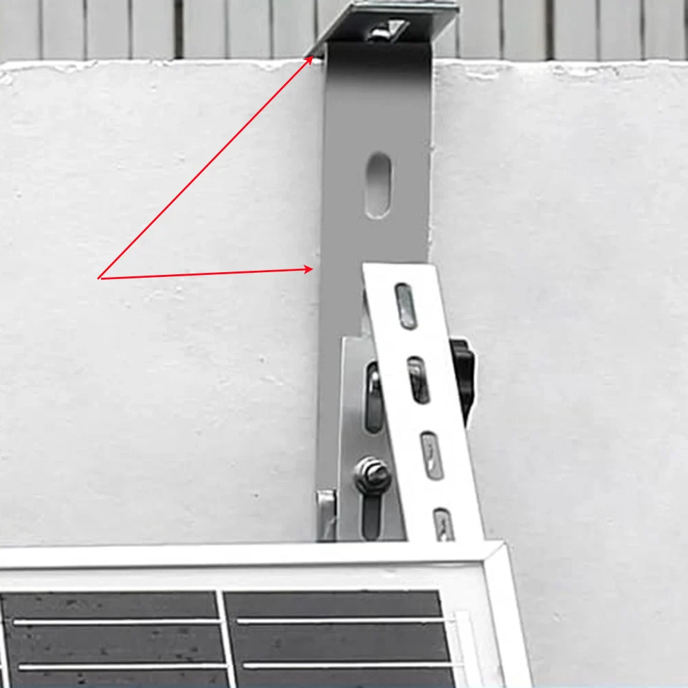 Adjustable Solar Panel Holder Hook Photovoltaic PV Rust-resistant Hook for Balcony for Solar Professional Photovoltaic Systems solar panel mounting set