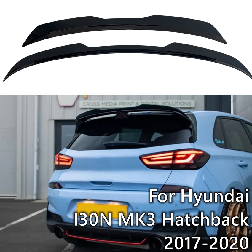 Alerón de Espada Hyundai I30N Rojo Spoiler Lámina Accesorio Tuning D017