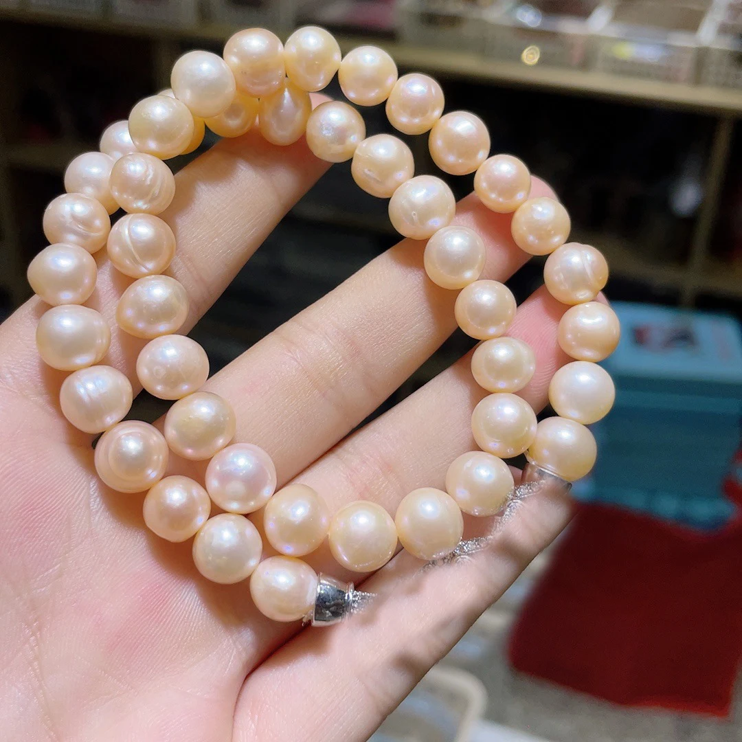 AKOYA PEARL ネックレス マルチカラー 6-9mm a-32 アコヤ AKOYA PEARL