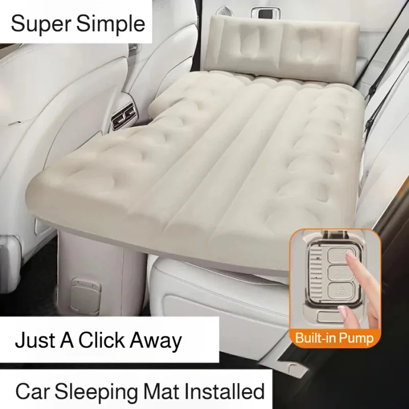 Car Back Inflatable Bed 1