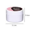 3 Bottles 15ml*3 Solid Builder Gel for Nails Sculpture 3D Gel Nail Poly Extension Gel Builder Pink/Clear/White Easy Extension 6