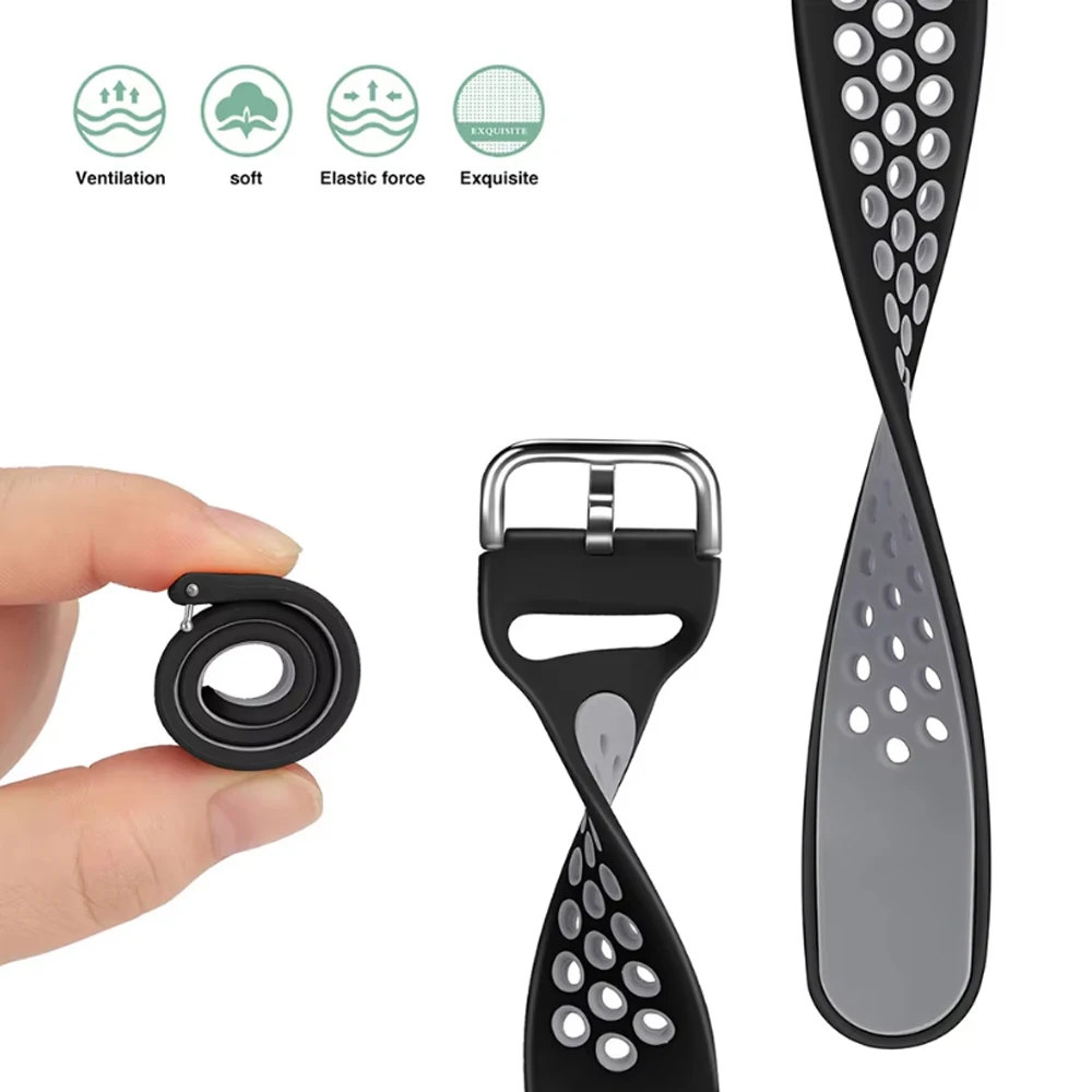 Silicone Sport Strap and TPU Case