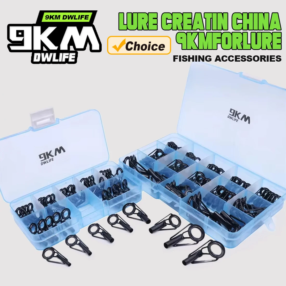 9KM 30 ~ 90Pcs Angelrute Tipps Top Guide Reparatur Kit Edelstahl Keramik Ring Salzwasser Süßwasser angeln
