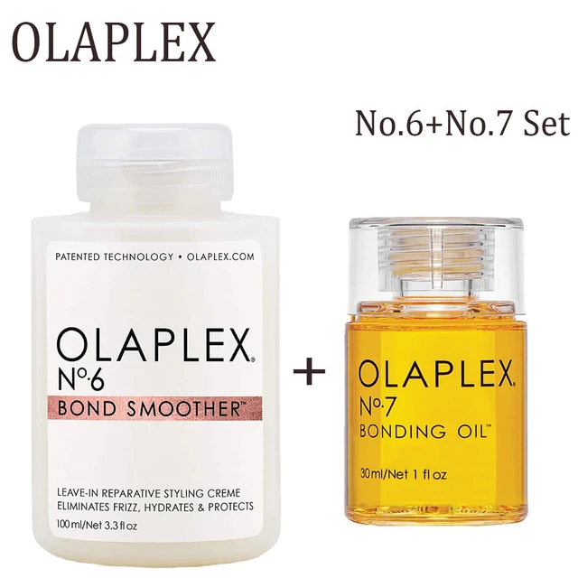 Olaplex-aceite esencial para el cuidado del cabello, tinte dañado, suave,  Anti-alta temperatura, reparador, belleza de estilismo, n. ° 6/n. ° 7 -  AliExpress