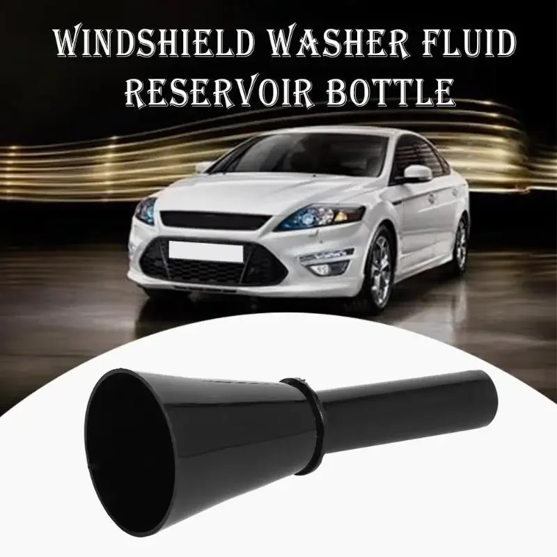 Car Emergency Fuel Gas Petrol Filler Funnel 1681668 Black for Focus MK2 07-11 Car Accessories Filter Funnel