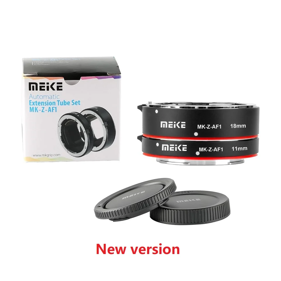 Meike MK C AF1 B Bague de tube d'extension en plastique avec mise au