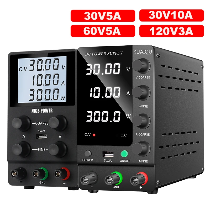 Dígitos Usb Regulado Laboratório de Alimentação Regulador de Corrente de Tensão Variável Reparação Pcb Phone Battery Charging 30v 5a 10a dc