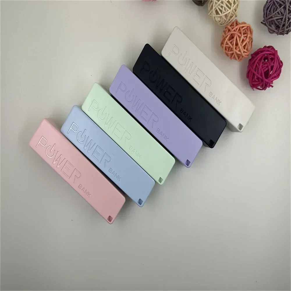 18650 Power Bank Battery Charger Case Portable USB Power Bank Kit Storage Case Mobile Supply Box DIY TYPE-C 1 Section