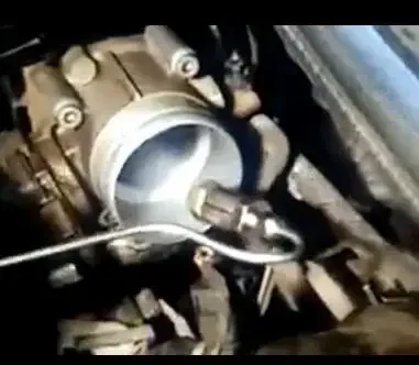 Car Throttle Cleaning Bottle Atomizing Nozzle For Air Intake System