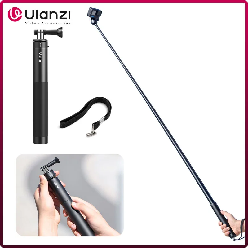 ULANZI VL02 2.7m Carbon Fiber Extended Invisible Selfie Stick - View #11