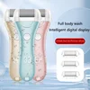 Mi Electric Pedicure Foot File USB Rechargeable Power Display ,3pcs Grinding Exfoliator Replacement Heads For Heel Callus Remove 1