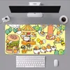 MINISO Saniro Funny Gudetama Cute Mouse Pad Computer Laptop Gaming Office Wrist Guard Non Slip Keyboard Pad 5