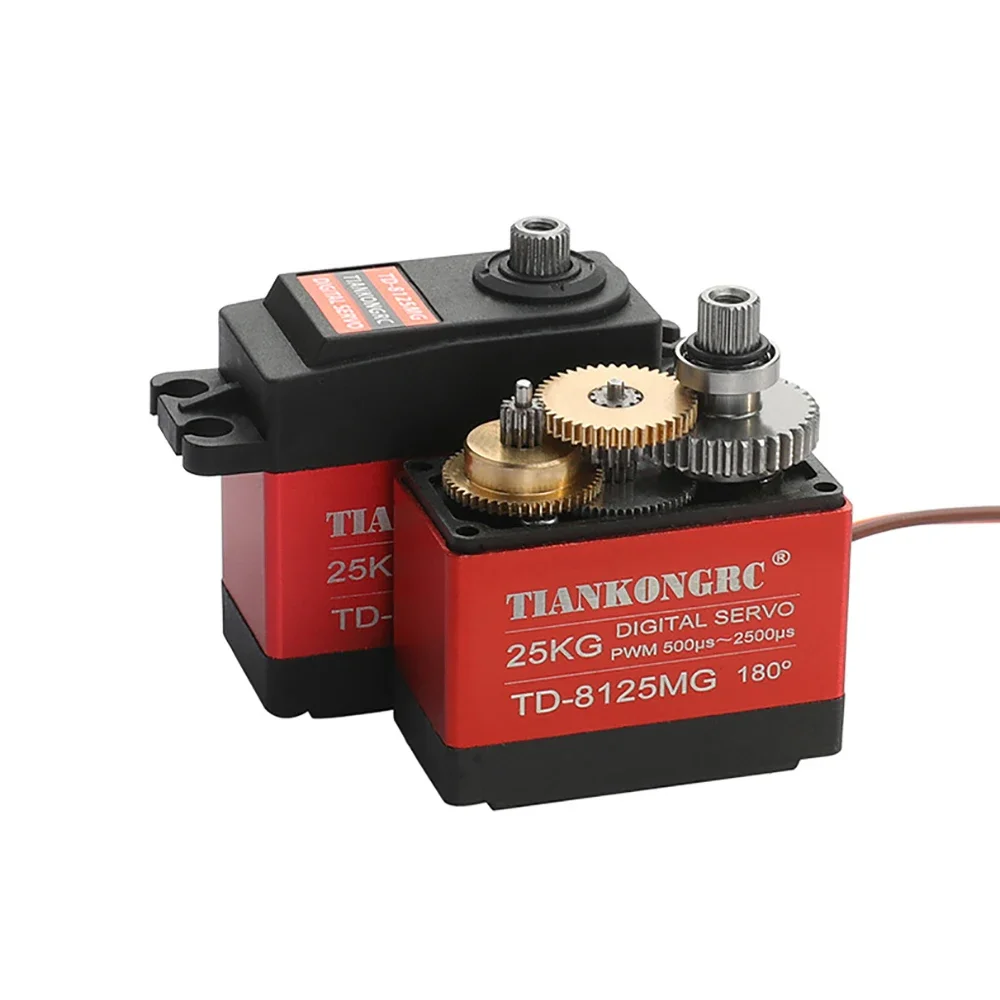 Servomoteur RC 360° 30KG 35KG 25KG Haute Tension pour Robot Voiture