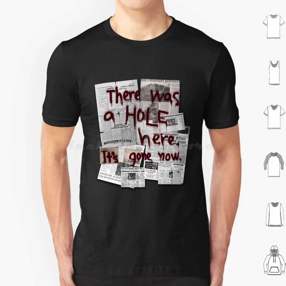 C' È Stato Un Buco Qui. It _ S È Andato Ora. Maglietta 6Xl Cotton Cool Tee Silent Hill Horror Silent Hill 2 Silent Hill Pyramid Head