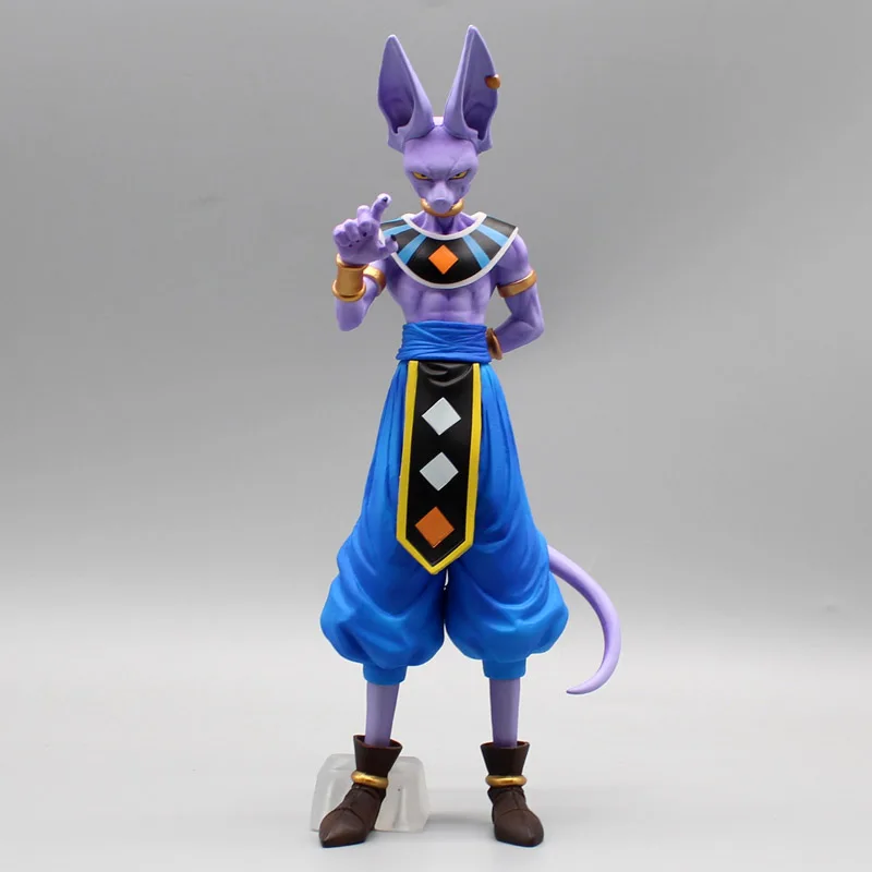 In Stock New 25cm Anime Dragon Ball Z Beerus Figure Super God Of Destruction Figures Collection Model Toy For Children Gifts